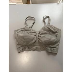 Kindred bravely nursing bra 
Tag is faded best fits medium
